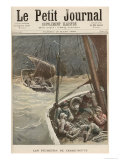 Newfoundland Fishermen, from Le Petit Journal, 19th March 1892 Giclee Print by Henri Meyer