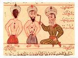 Operation For Cauterisation, 1466 Giclee Print by Charaf-ed-din 
