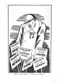 Caricature from Je Suis Partout, c.1935 Giclee Print by Paul Iribe