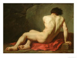 Patrocles Giclee Print by Jacques-Louis David