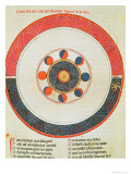 Table of the Movements of the Moon in Relation to the Sun Giclee Print by Master Ermengaut 