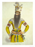 Portrait of Fatteh Ali Shah, Engraved by William Thomas Fry Giclee Print by Sir Robert Kerr Porter