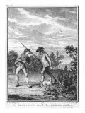 Illustration from L'Emile by Jean-Jacques Rousseau Giclee Print by Jean-Michel Moreau the Younger