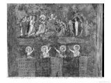 Raising of Lazarus, from the Codex Purpureus Giclée-Druck