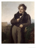Portrait of Francois Rene Giclée-tryk af Anne-Louis Girodet de Roussy-Trioson Portrait of Francois Rene Giclée-tryk af Anne-Louis Girodet de Roussy-Trioson
