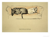 Excommunication, 1930, 1st Edition of Sleeping Partners Reproduction procédé giclée par Cecil Aldin