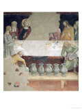 The Marriage at Cana, from a Series of Scenes of the New Testament Giclee-trykk av Barna Da Siena