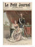 The Silver Wedding Anniversary of the King of Greece, from Le Petit Journal, 29th October 1892 Giclee Print by Henri Meyer