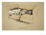 Toleration, 1930, 1st Edition of Sleeping Partners Giclee Print by Cecil Aldin