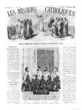 Missionaries, Algiers and Arab Children, St. Louis of Carthage, Tunisia, c.1878 Giclee Print by Gerlier 