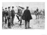 The Degradation of Captain Alfred Dreyfus reproduction procédé giclée par Frederic De Haenen