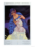 Spanish Hairdresser, from Bulletin Officiel du Syndicat Des Imprimeurs, 1928 Reproduction procédé giclée par Vila 