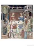 Satan Asking God to Tempt Job, 1356-67 Giclee-trykk av Also Manfredi De Battilori Bartolo Di Fredi Satan Asking God to Tempt Job, 1356-67 Giclee-trykk av Also Manfredi De Battilori Bartolo Di Fredi