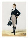 Portrait of George Beau Brummell Giclee Print by Robert Dighton