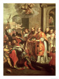 St. Bernard of Clairvaux Giclee Print by Marten Pepyn
