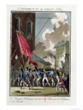 Marquis Bernard Rene Jordan de Launay Giclee Print by Jean-francois Janinet
