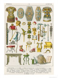 Roman Accessories, from Trachten Der Voelker, 1864 Giclee Print by Albert Kretschmer
