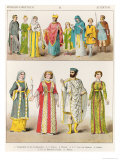 Christian Roman Dress, from Trachten Der Voelker, 1864 Giclee Print by Albert Kretschmer