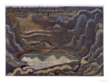 The Caterpillar Crater, British Artists at the Front, Continuation of the Western Front, Nash, 1918 Giclee Print by Paul Nash