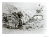 Berger's House, Valparaiso, 1834 Giclee Print by Conrad Martens