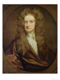 Portrait of Isaac Newton reproduction procédé giclée par Godfrey Kneller