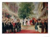 The Opening of the Great Exhibition, 1851-52 Giclee Print by Henry Courtney Selous