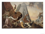 Israelites Afflicted with the Brazen Serpent Impressão giclée por Simon Vouet Israelites Afflicted with the Brazen Serpent Impressão giclée por Simon Vouet