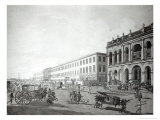 The Mayor's Court and Writers' Building, Calcutta, 1786 Giclee Print by Thomas & William Daniell