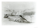 The Church of San Francisco, Valparaiso, 1834 Giclee Print by Conrad Martens