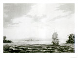 View of the Island of Tappanooly on the South West Coast of Sumatra Reproduction procédé giclée par John Wells