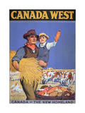 Poster Promoting Immigration to Canada, 1925 Giclee Print