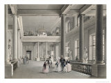 The Upper Entrance Hall of the Fine Arts Academy in St. Petersburg, 1838 Giclee Print by Vasili Semenovich Sadovnikov