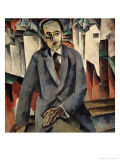 Portrait of the Regisseur Alexander J. Tairov Lámina giclée por Aristarkh Vasilievic Lentulov