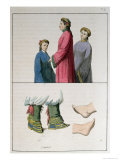 The Feet of Chinese Women, Le Costume Ancien et Moderne, Published in Milan in 1819 Giclee-trykk av Giovanni Bigatti The Feet of Chinese Women, Le Costume Ancien et Moderne, Published in Milan in 1819 Giclee-trykk av Giovanni Bigatti
