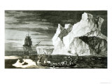 The Ice Islands on the 9th January 1773 Giclee Print by William Hodges