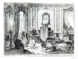 Drawing Room in the Louis Seize Style Giclee Print