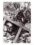He Had Wholly Forgotten His Name, Illustration from The Hunting of the Snark by Lewis Carroll reproduction procédé giclée par Henry Holiday