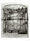 Decoration of the Chapel of the Hospice Des Enfants Trouves in Paris, Engraved by Etienne Fessard Giclee Print by Charles Joseph Natoire