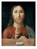 Cristo Salvator Mundi, 1465 reproduction procédé giclée par Antonello da Messina 