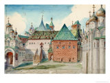 Stage Design For Modest Mussorgsky's Opera Boris Godunov, 1916 Giclee Print by Vasilij Dmitrievich Polenov