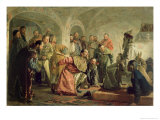 The Oprichnina at the Court of Ivan Iv Reproduction procédé giclée par Nikolai Vasilievich Nevrev