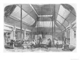 Workshop of Jewellery During the Second Empire, Les Grandes Usines by Julien Turgan, c.1880 Giclee Print by Michel Charles Fichot