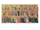 The Forerunners of Christ with Saints and Martyrs, 1423-24 Reproduction procédé giclée par Fra Angelico 