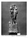 Cup Stand Made Up of Three Ibexes, Back View, c.1750 BC Giclee Print by Mesopotamian 