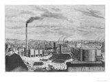 Deutsch Company, the Factory at Rouen, from Les Grandes Usines by Julien Turgan, c.1880 Giclee Print by Laurent Victor Rose