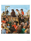 Jack Sheppard, the Notorious Rogue and Prison Breaker Giclee Print by Ken Petts