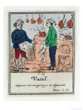 The Demotion of Vatel, Scenes from Early 19th Century Parisian Vaudeville and Opera, c.1825-35 Lámina giclée