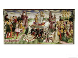 The Triumph of Venus: April from the Room of the Months, c.1467-70 Giclee Print by Francesco del Cossa