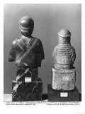Woman with the Shawl, Woman Holding an Aryballos, Neo-Sumerian, Telloh, Ancient Girsu, c.2150 BC Giclee Print by Mesopotamian 