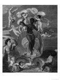 Voyage of Sable Venus, Angola to West Indies, History of All the British Colonies, Edwards, 1801 Giclée-Druck von Thomas Stothard